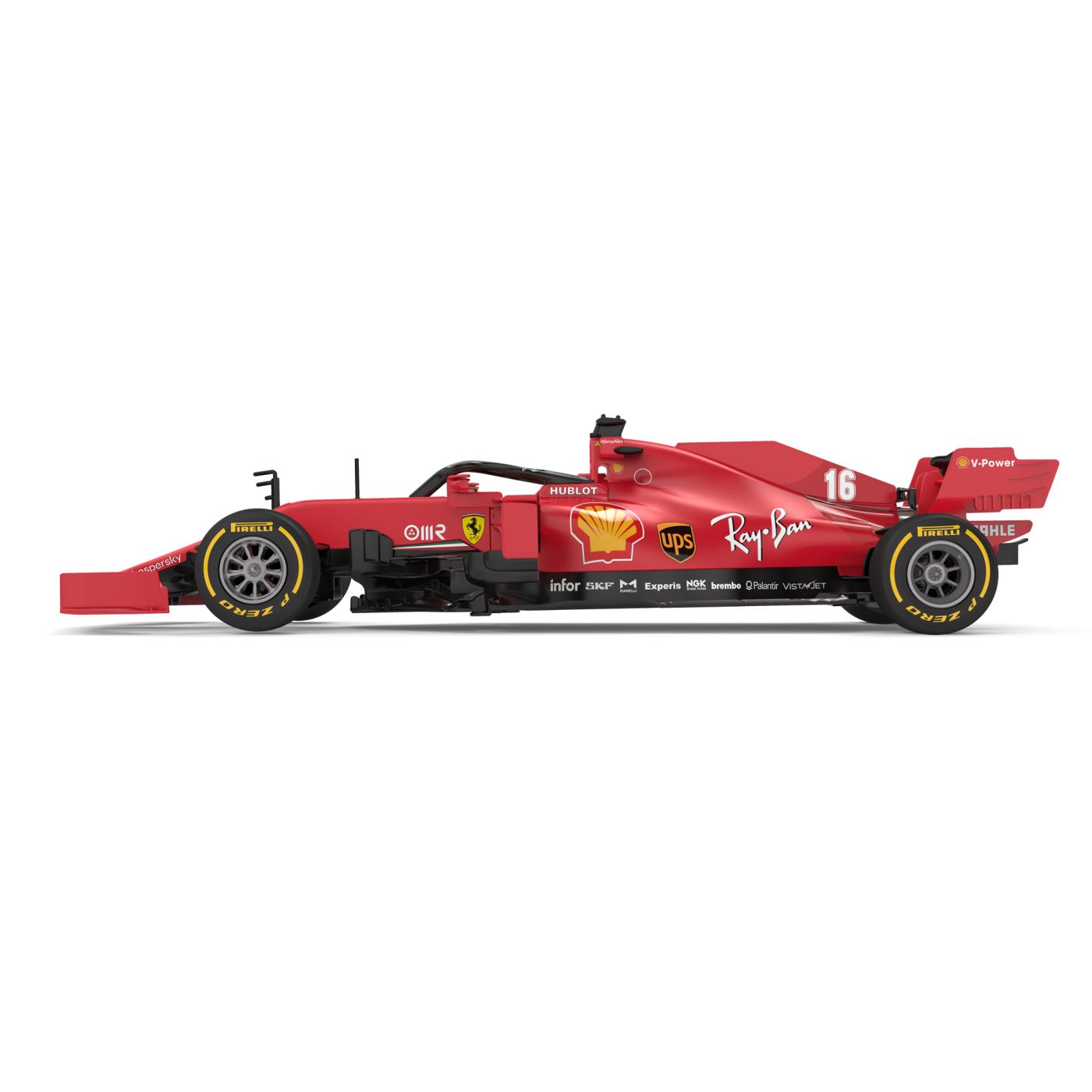 MASINUTA CONSTRUIBILA CU TELECOMANDA FERRARI SF1000 SCARA 1 LA 16 SuperHeroes ToysZone
