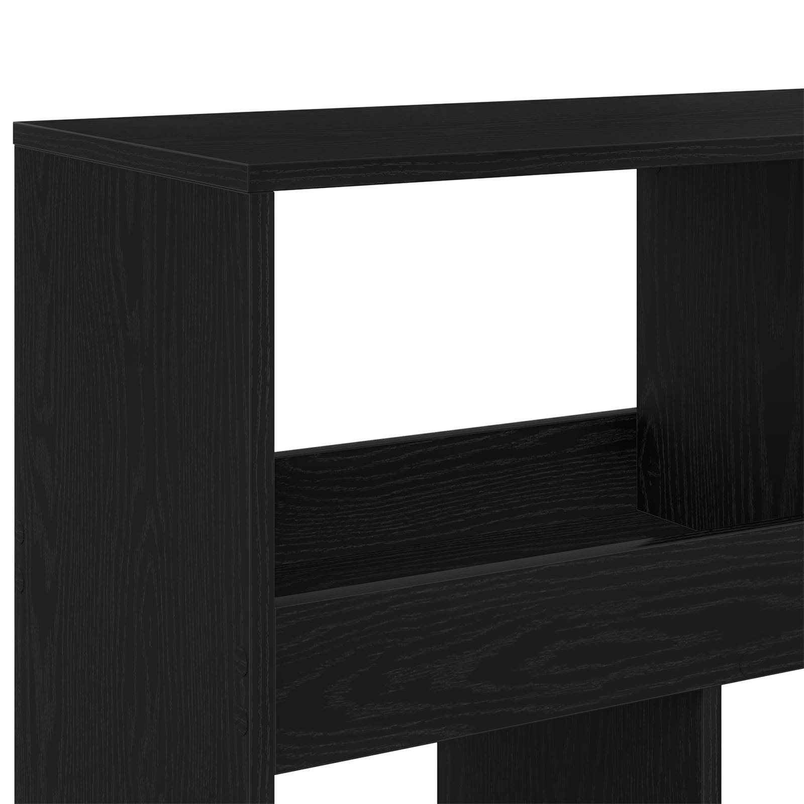 Suport de plante, stejar negru, 140x30x140 cm lemn prelucrat GartenMobel Dekor