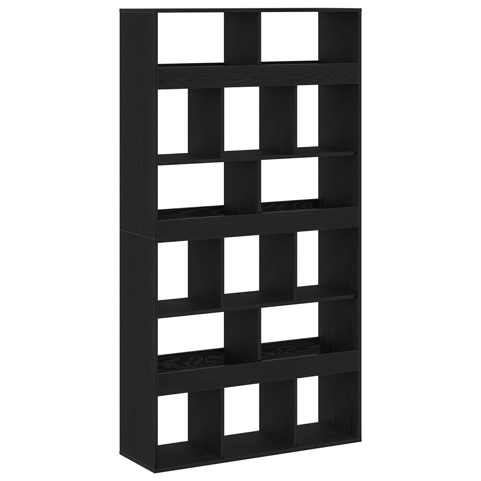 Suport de plante, stejar negru, 140x30x140 cm lemn prelucrat GartenMobel Dekor