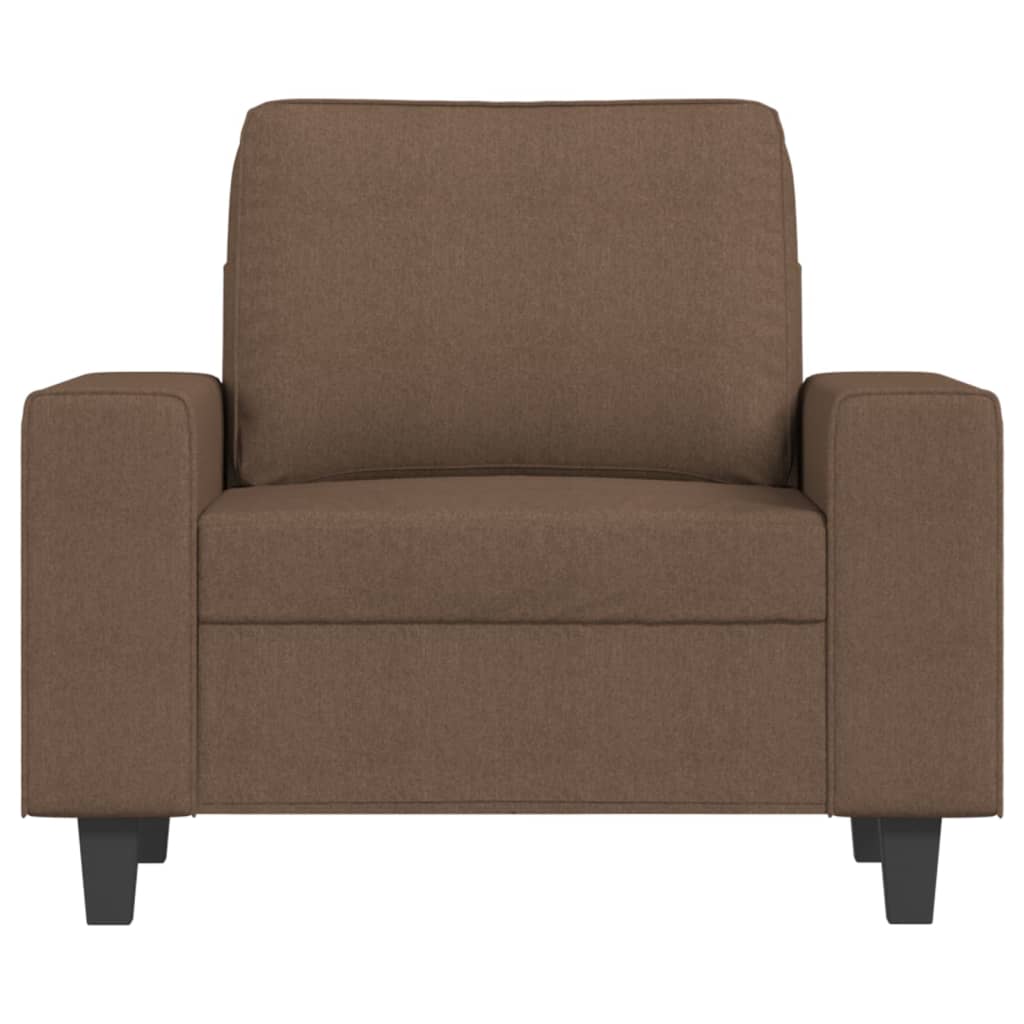 Fotoliu canapea, maro, 60 cm, material textil GartenMobel Dekor