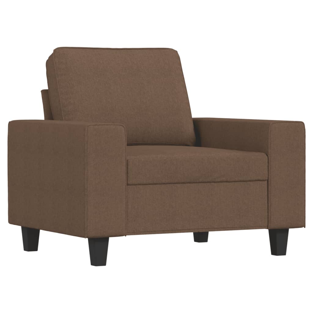 Fotoliu canapea, maro, 60 cm, material textil GartenMobel Dekor