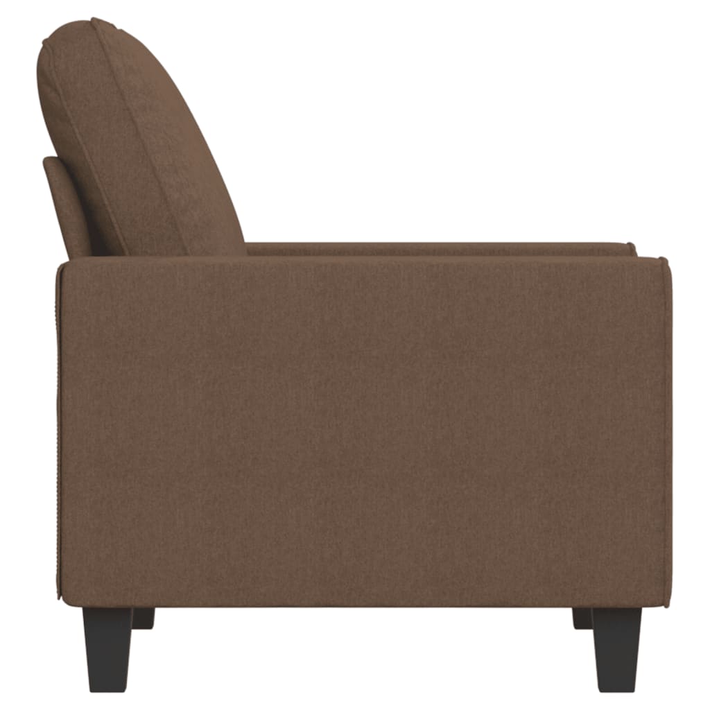 Fotoliu canapea, maro, 60 cm, material textil GartenMobel Dekor