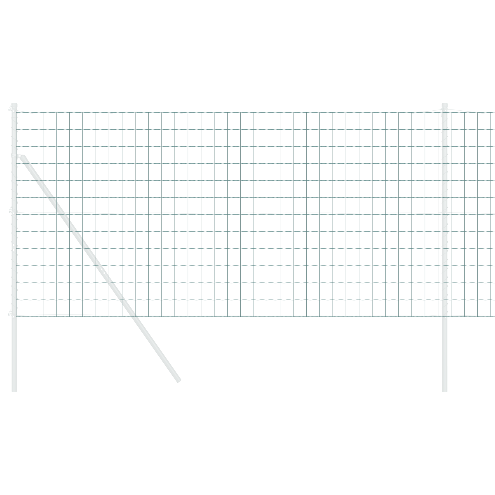 Gard Euro Verde 1.2x25 m Fier GartenMobel Dekor