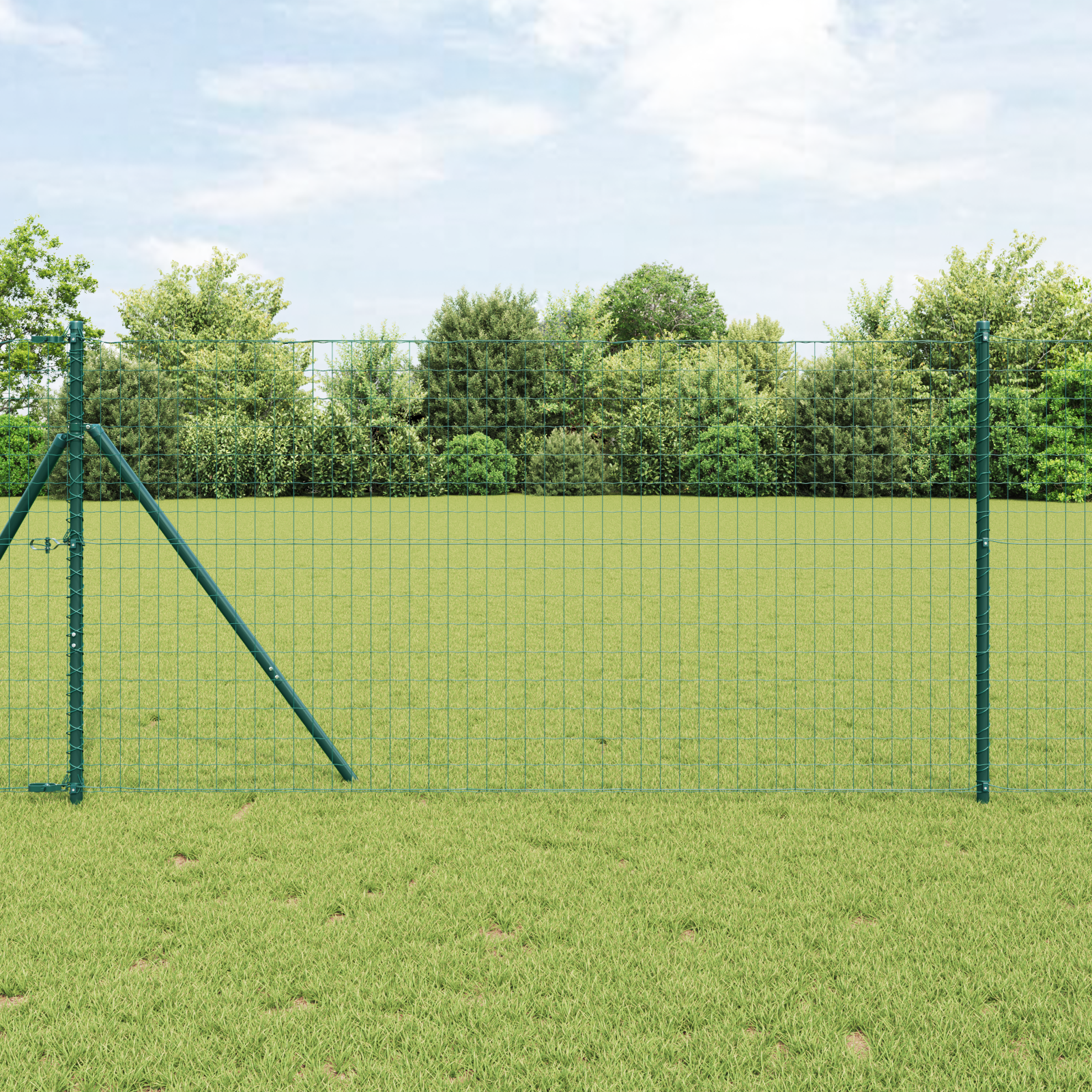 Gard Euro Verde 1x10 m Fier GartenMobel Dekor