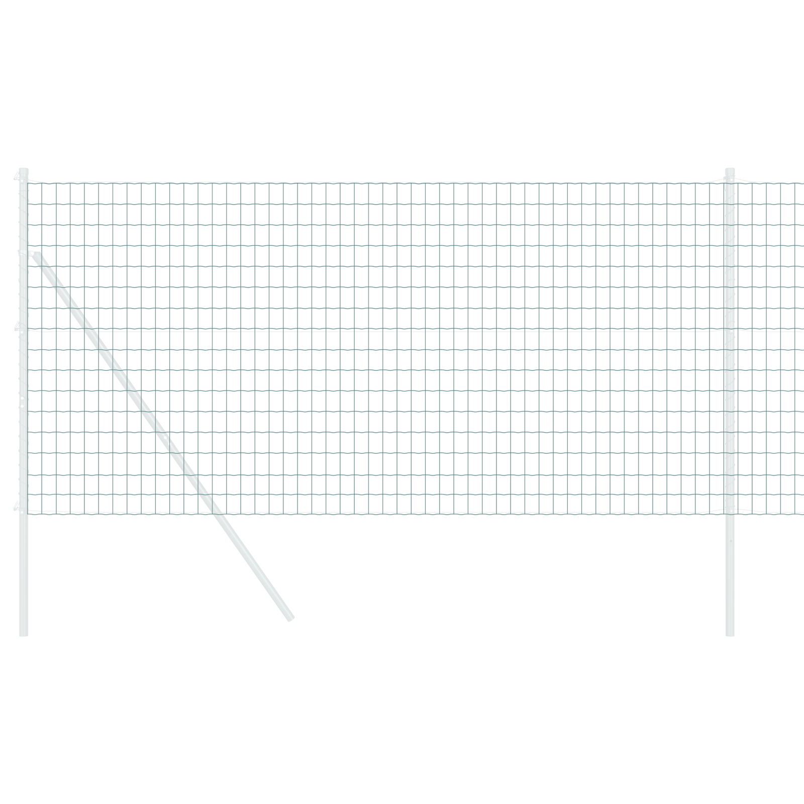 Gard Euro Verde 1x25m Fier GartenMobel Dekor