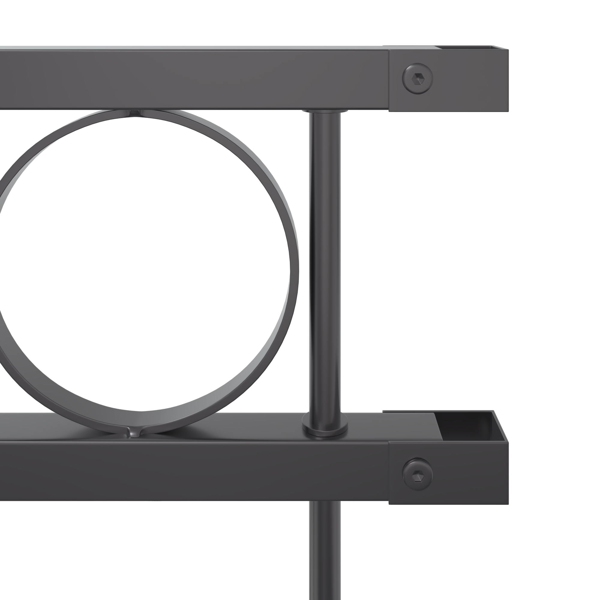 Gard de grădină, gri, 1,7x1.5 m, oțel GartenMobel Dekor