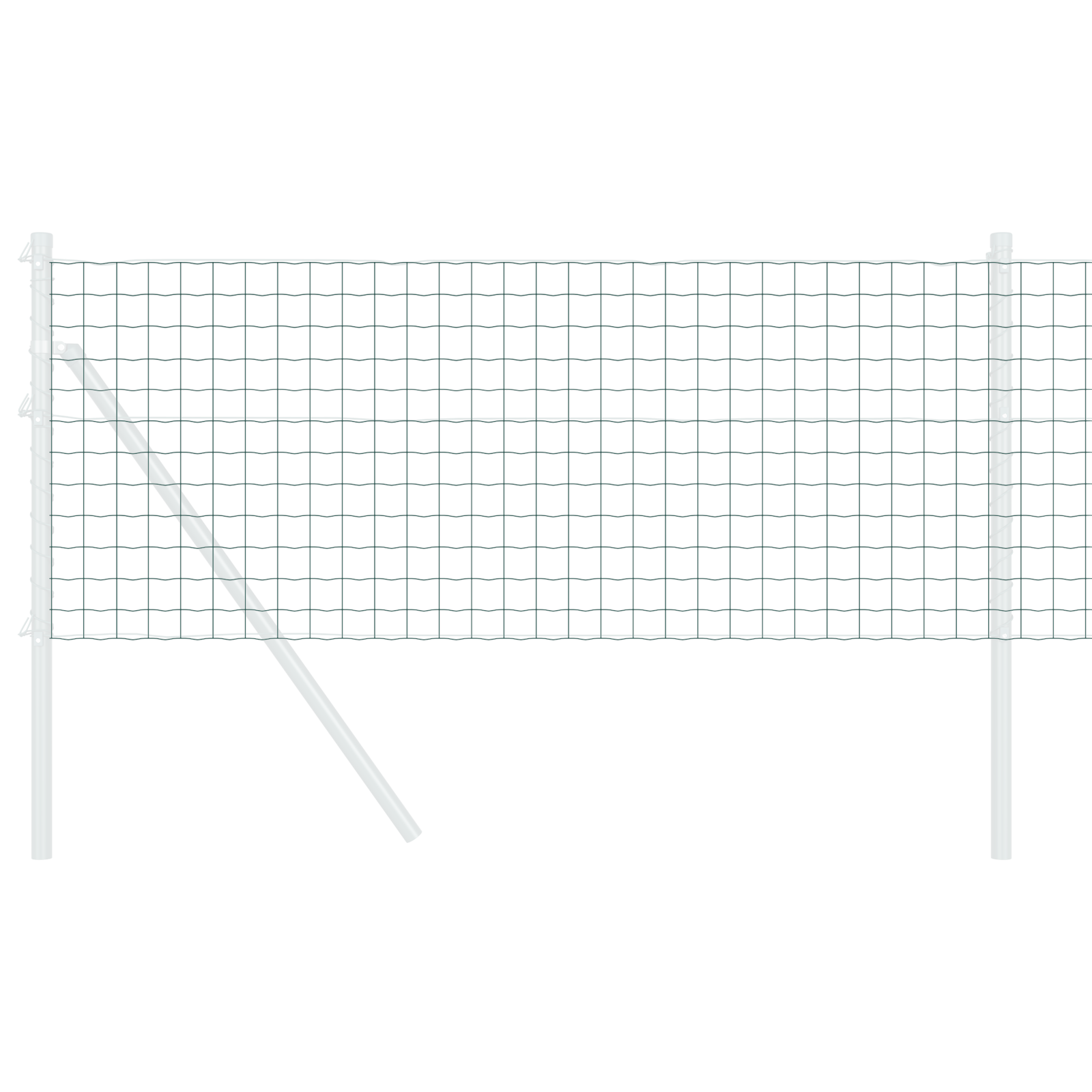 Îngrădire Euro Verde 0,6x25 m Fier GartenMobel Dekor