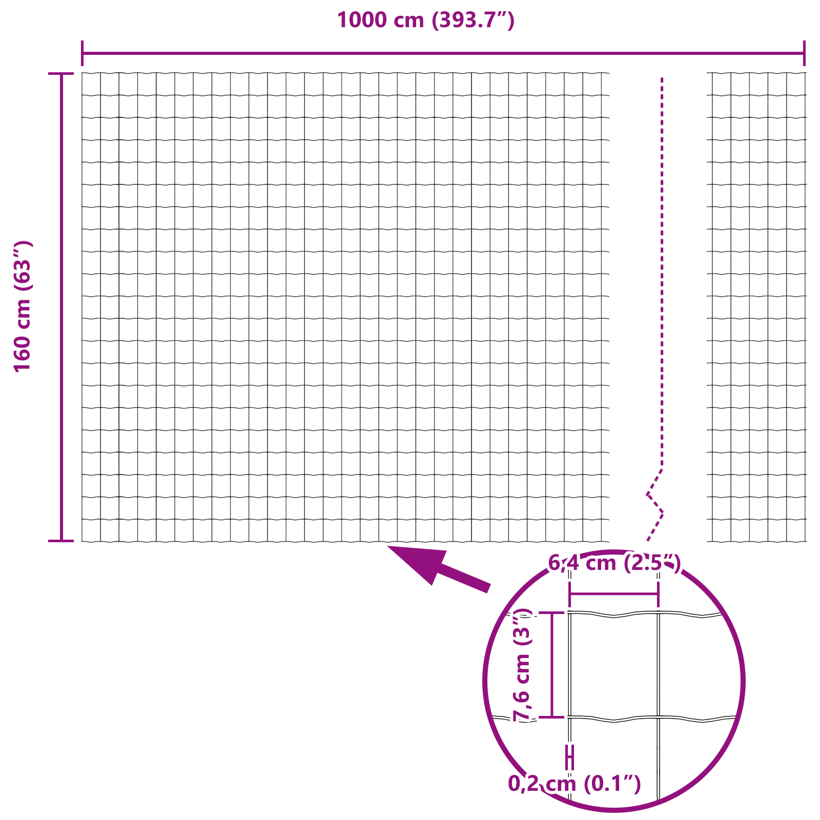 Euro Fence Gri 1,6x10 m Oțel GartenMobel Dekor