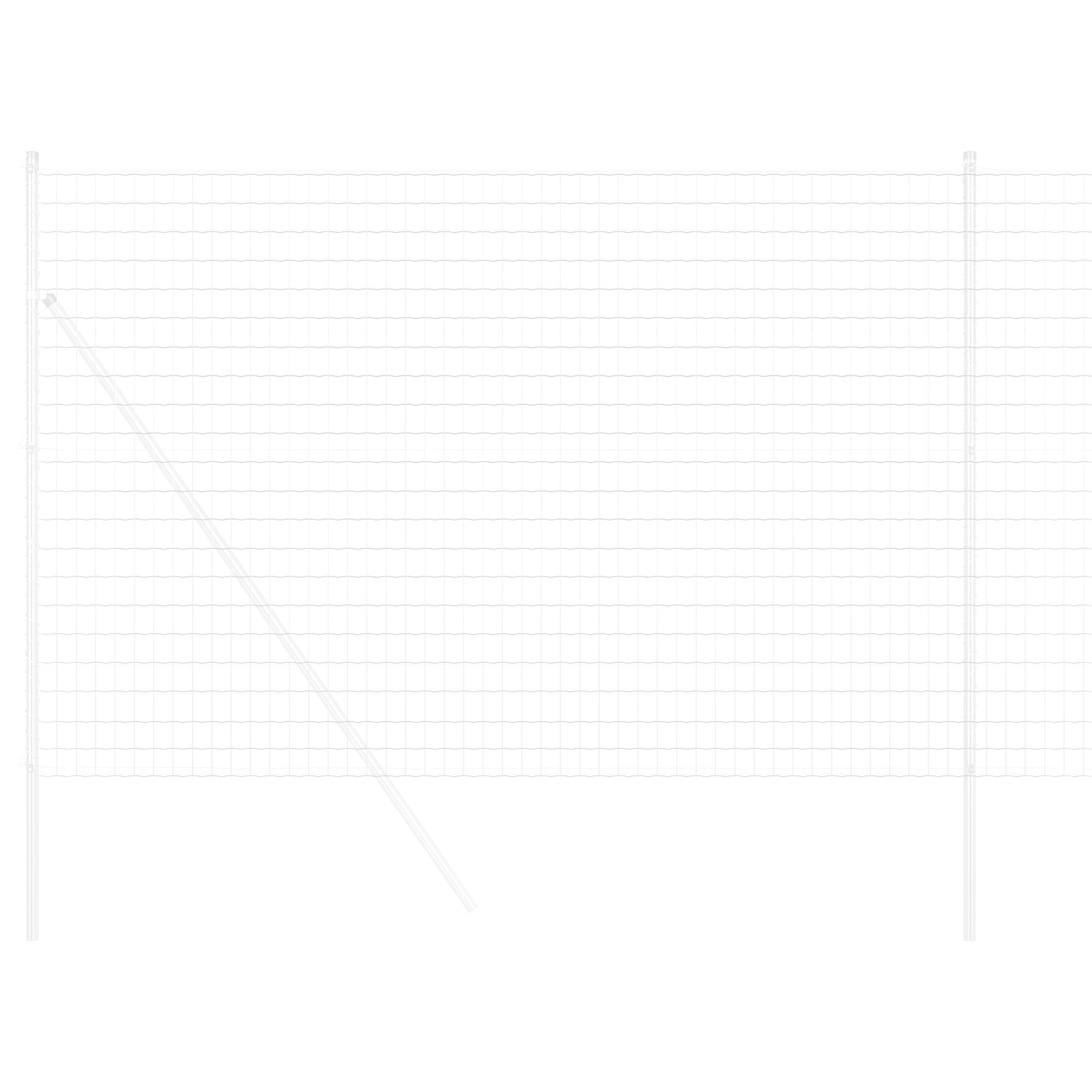 Gard Euro 1.5x10 m Oțel Galvanizat GartenMobel Dekor