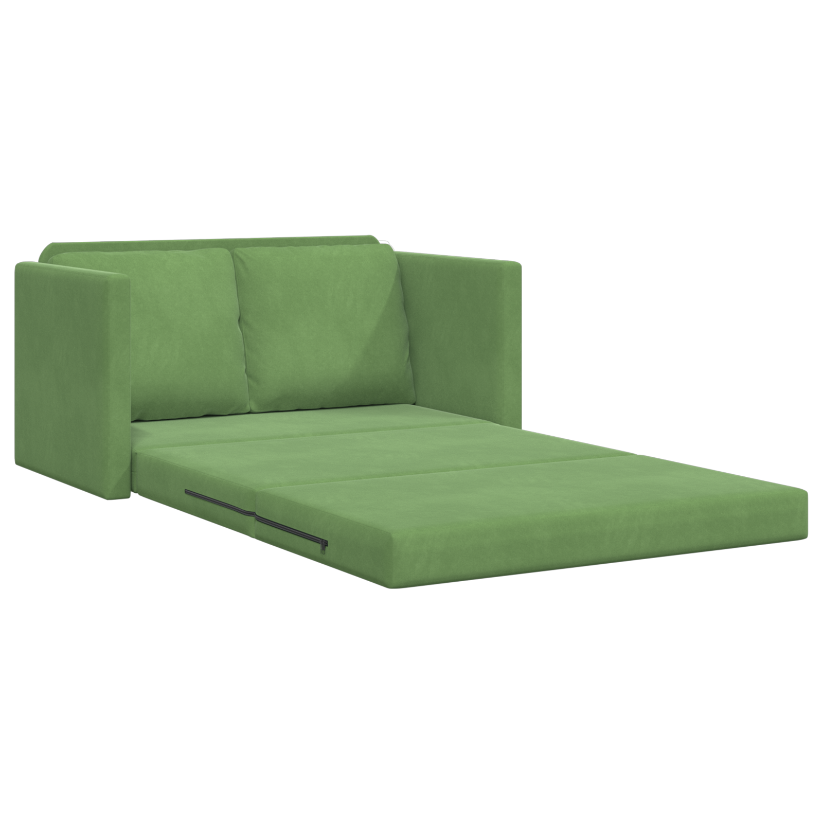 Canapea Verde deschis Țesătură, Lemn 2 locuri Canapea GartenMobel Dekor