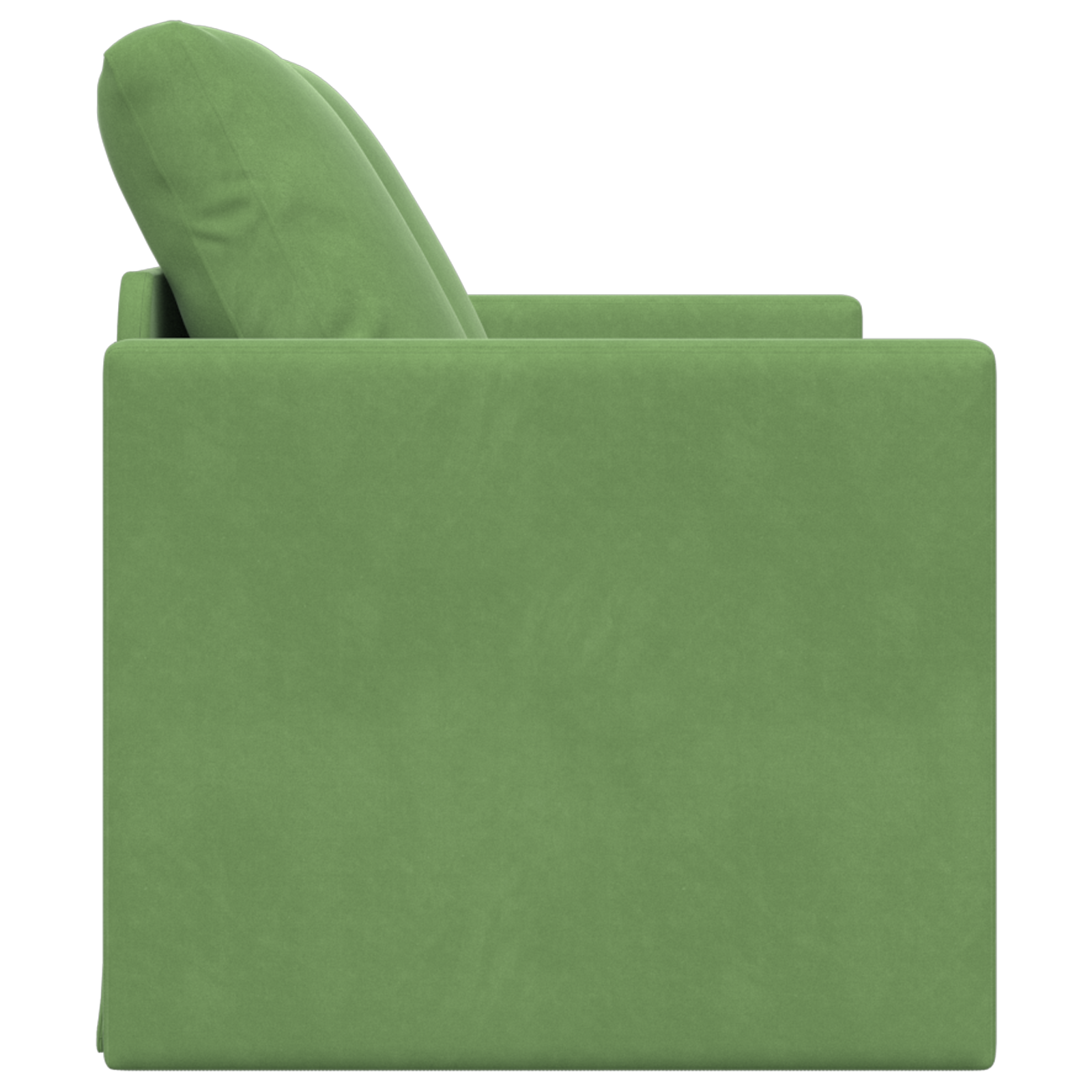Canapea Verde deschis Țesătură, Lemn 2 locuri Canapea GartenMobel Dekor