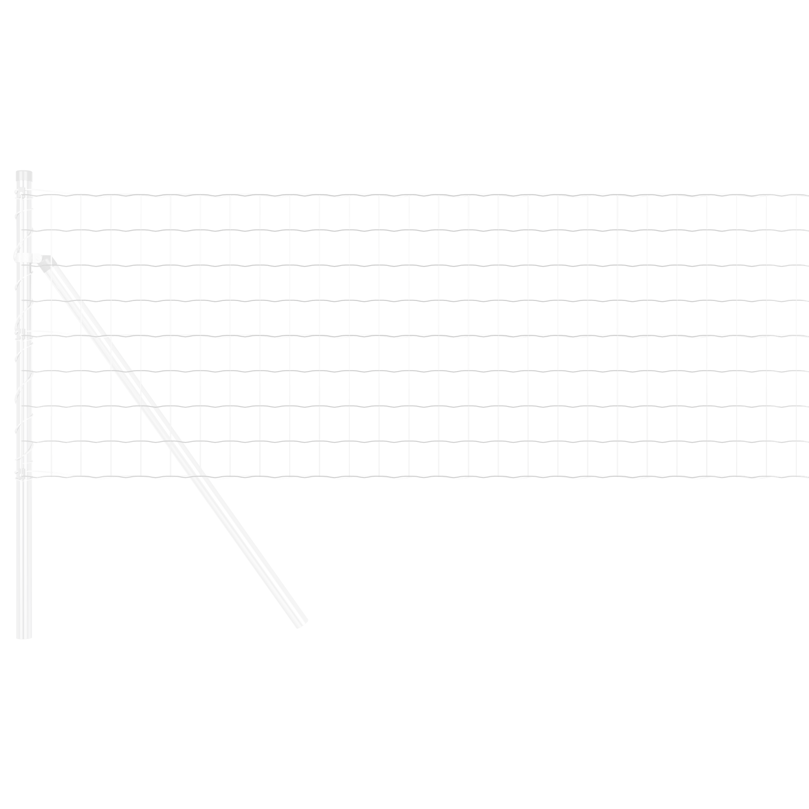 Gard Euro 0.6x25 m Oțel zincat GartenMobel Dekor