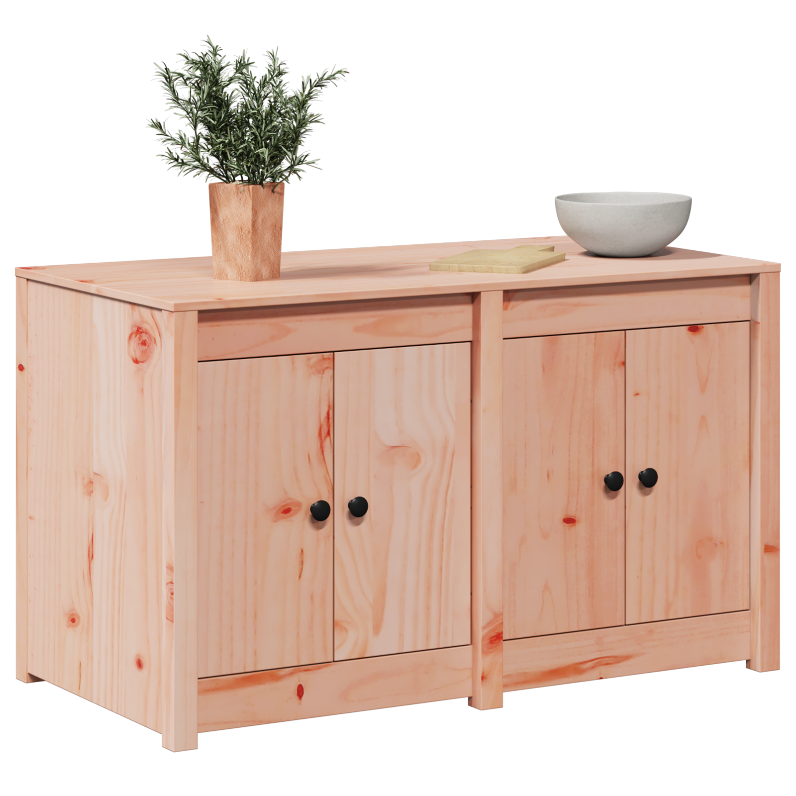 Dulap de bucătărie exterior 106x55x64 cm din lemn masiv de duglas GartenMobel Dekor
