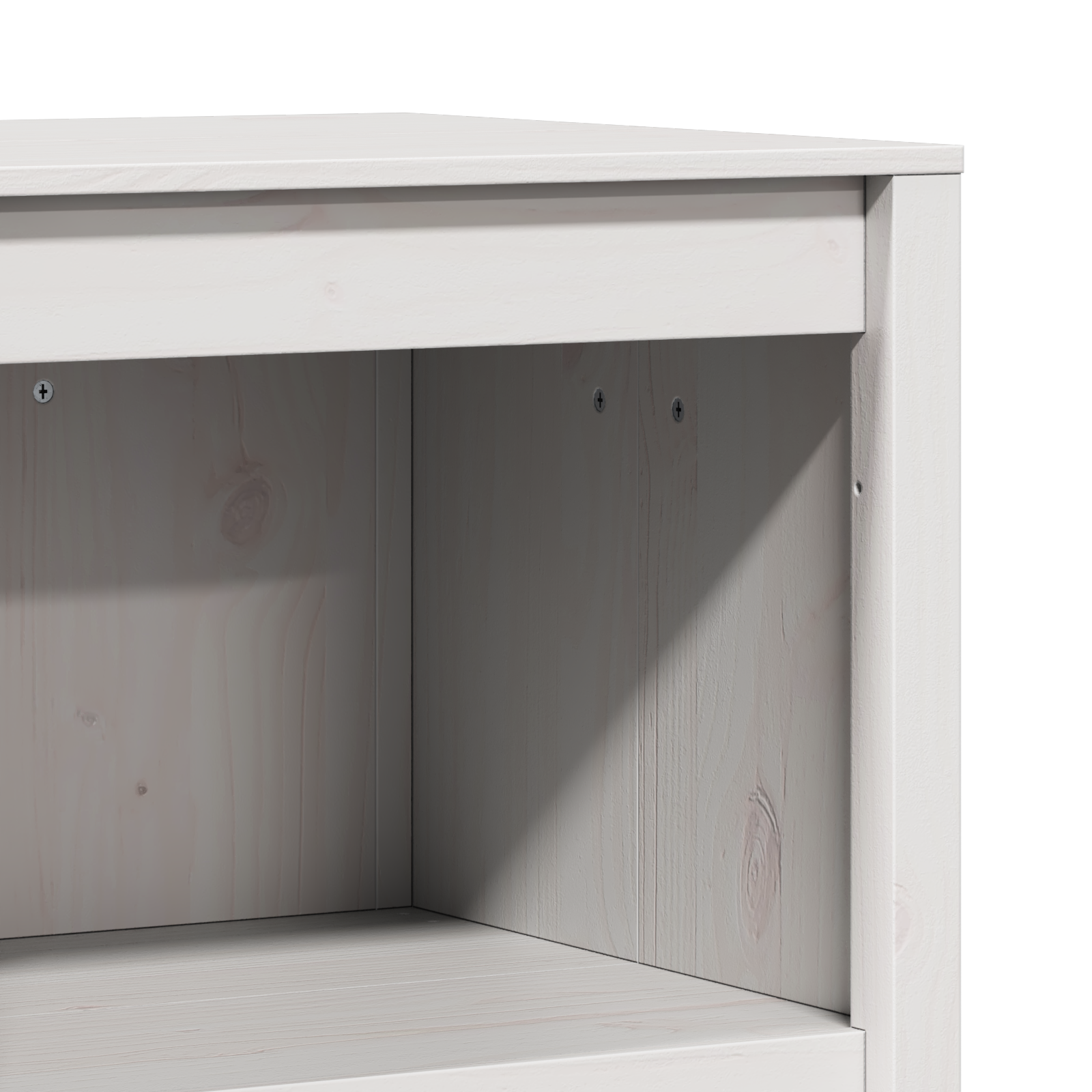 Dulap de bucătărie pentru exterior Alb 55x55x92 cm Lemn masiv de pin GartenMobel Dekor