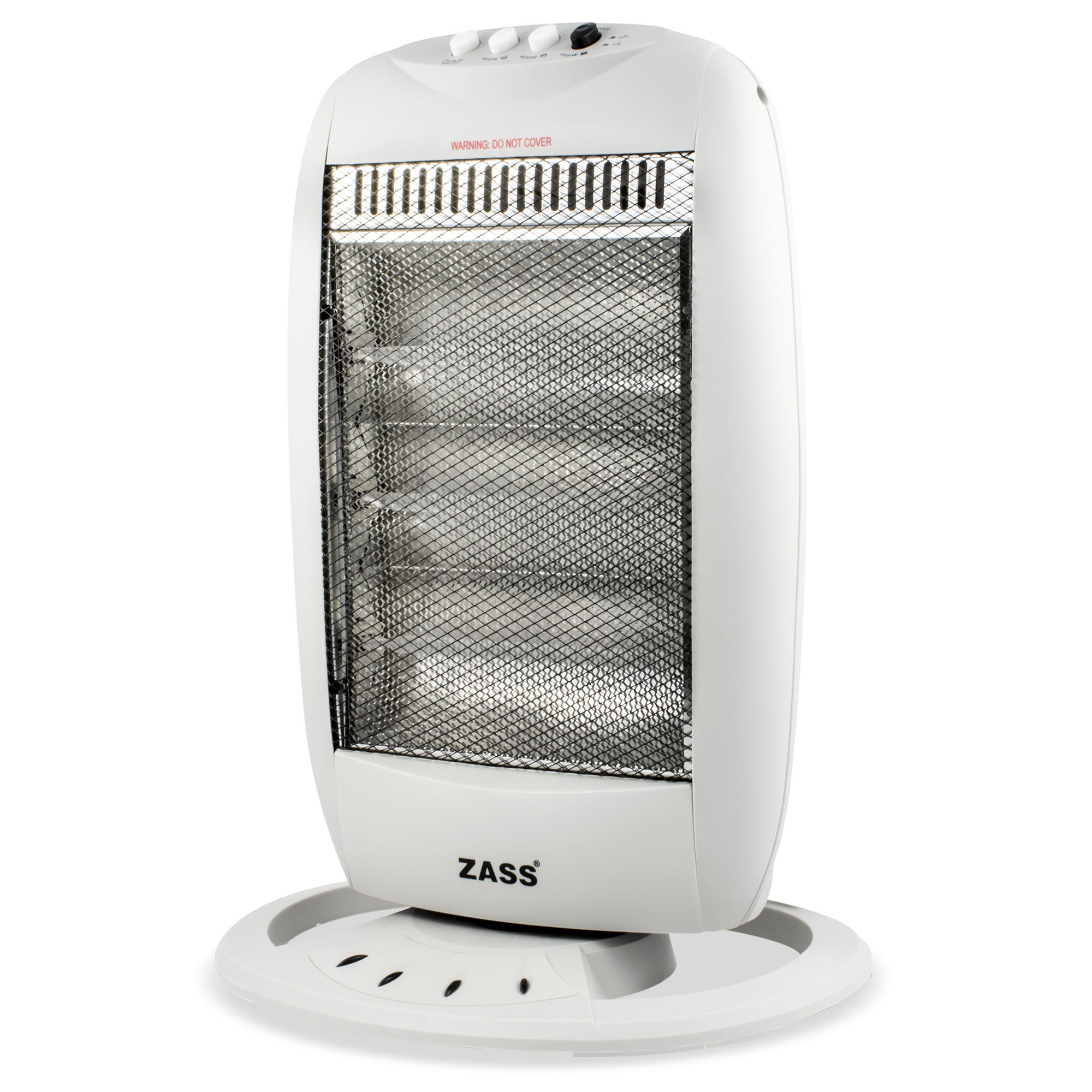 Radiator cu halogen Zass HS 01, 1200 W, 3 trepte de putere, Protectie in caz de rasturnare ProDesign DailyAppliances
