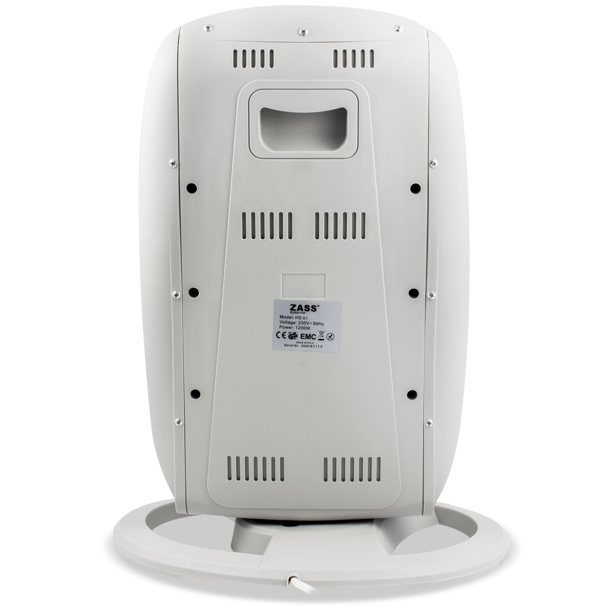 Radiator cu halogen Zass HS 01, 1200 W, 3 trepte de putere, Protectie in caz de rasturnare ProDesign DailyAppliances