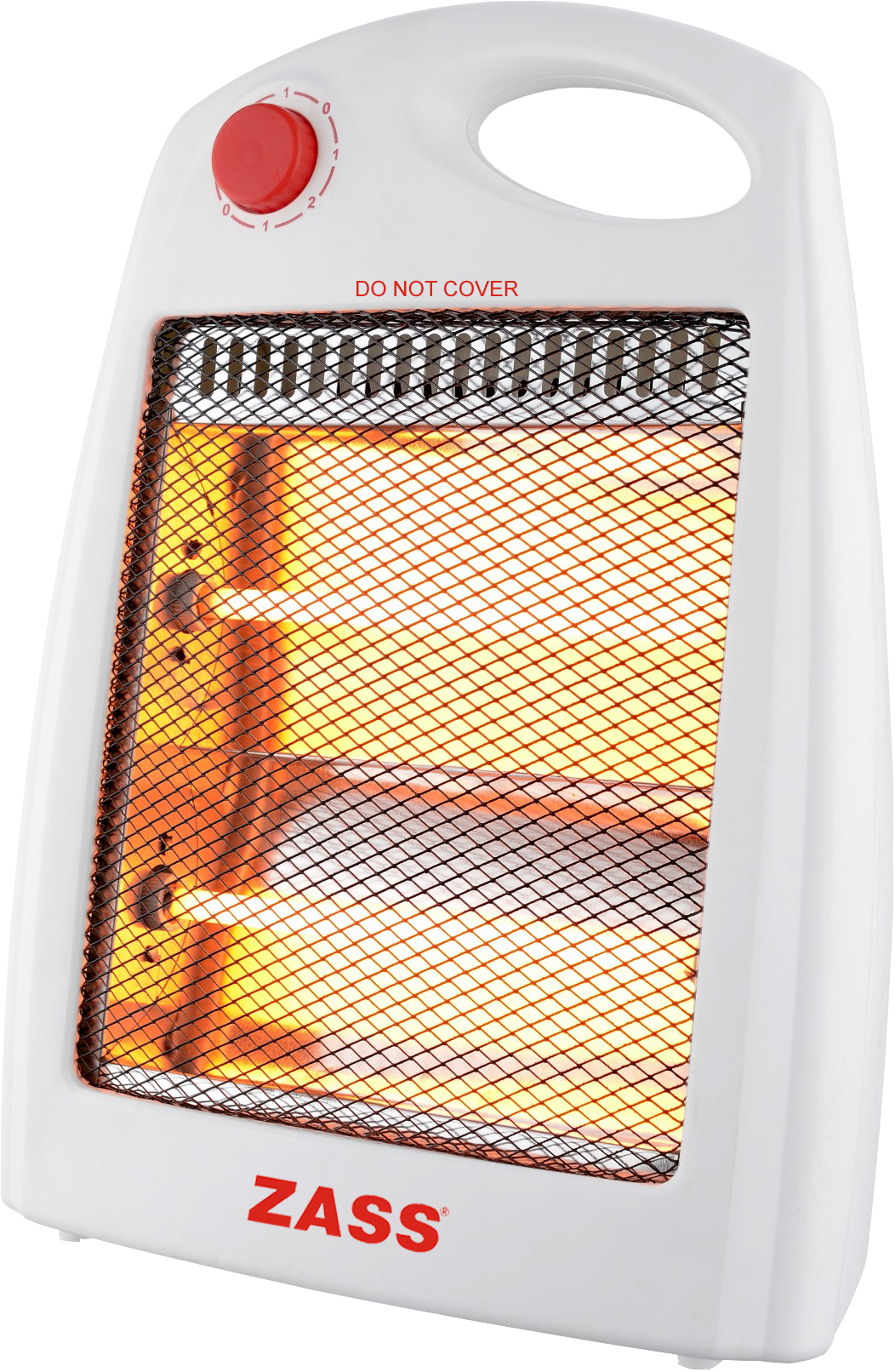 Radiator cu quartz Zass ZQH 02, 800W, 2 trepte, protectie la supraincalzire, protectie la rasturnare ProDesign DailyAppliances