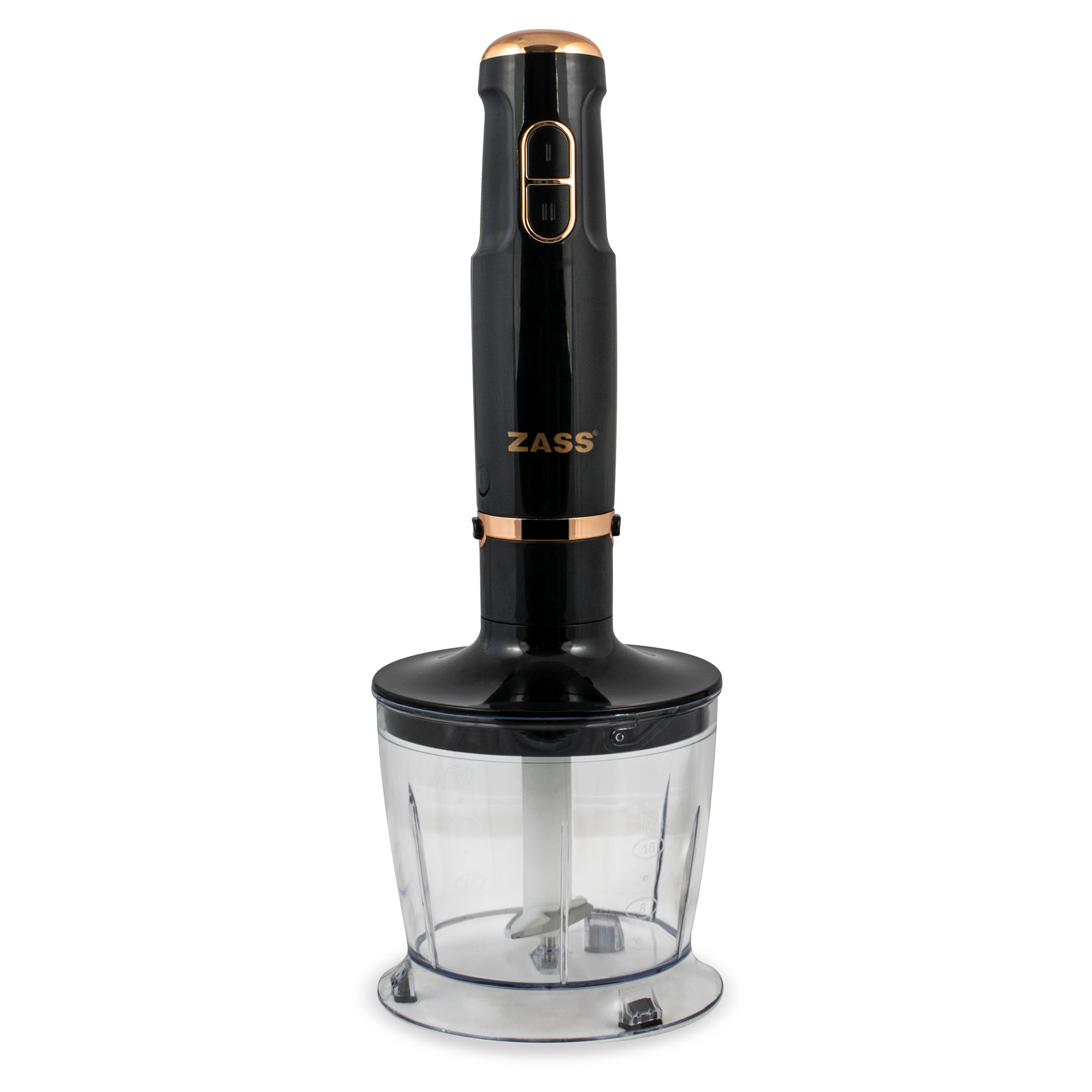 Blender de mana cu accesorii ZASS Rose Gold ZHB 21 ProDesign DailyAppliances