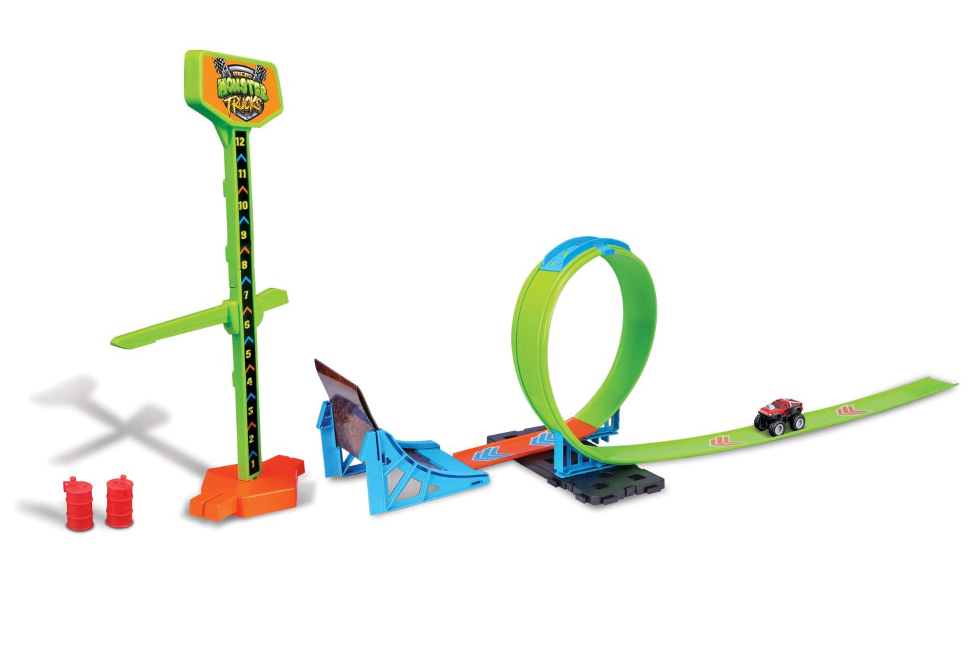 MAISTO CYBER RACERS CIRCUIT MICRO MONSTER TRUCK SHOW SuperHeroes ToysZone