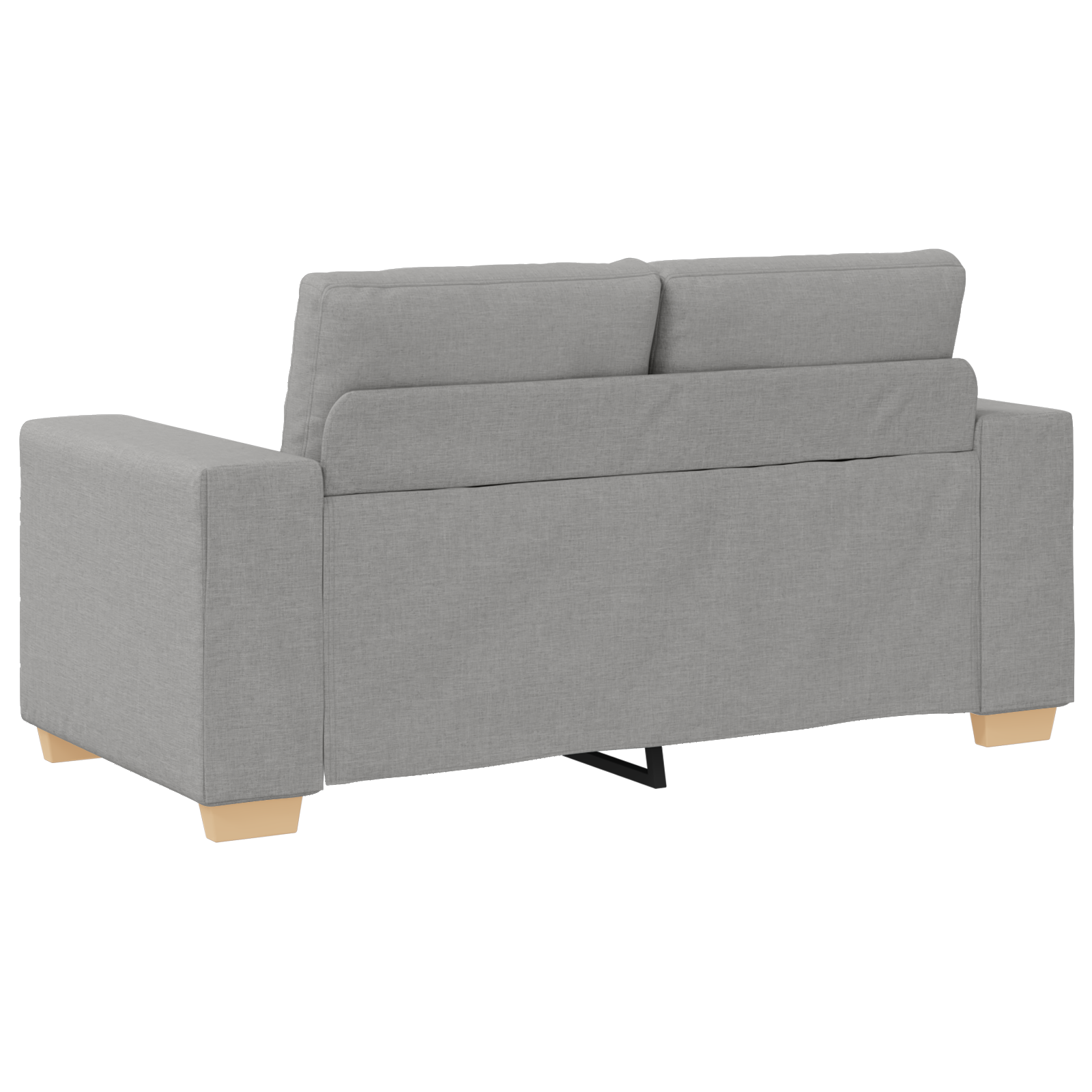 Set canapea, 3 piese, perne gri nor, textil GartenMobel Dekor