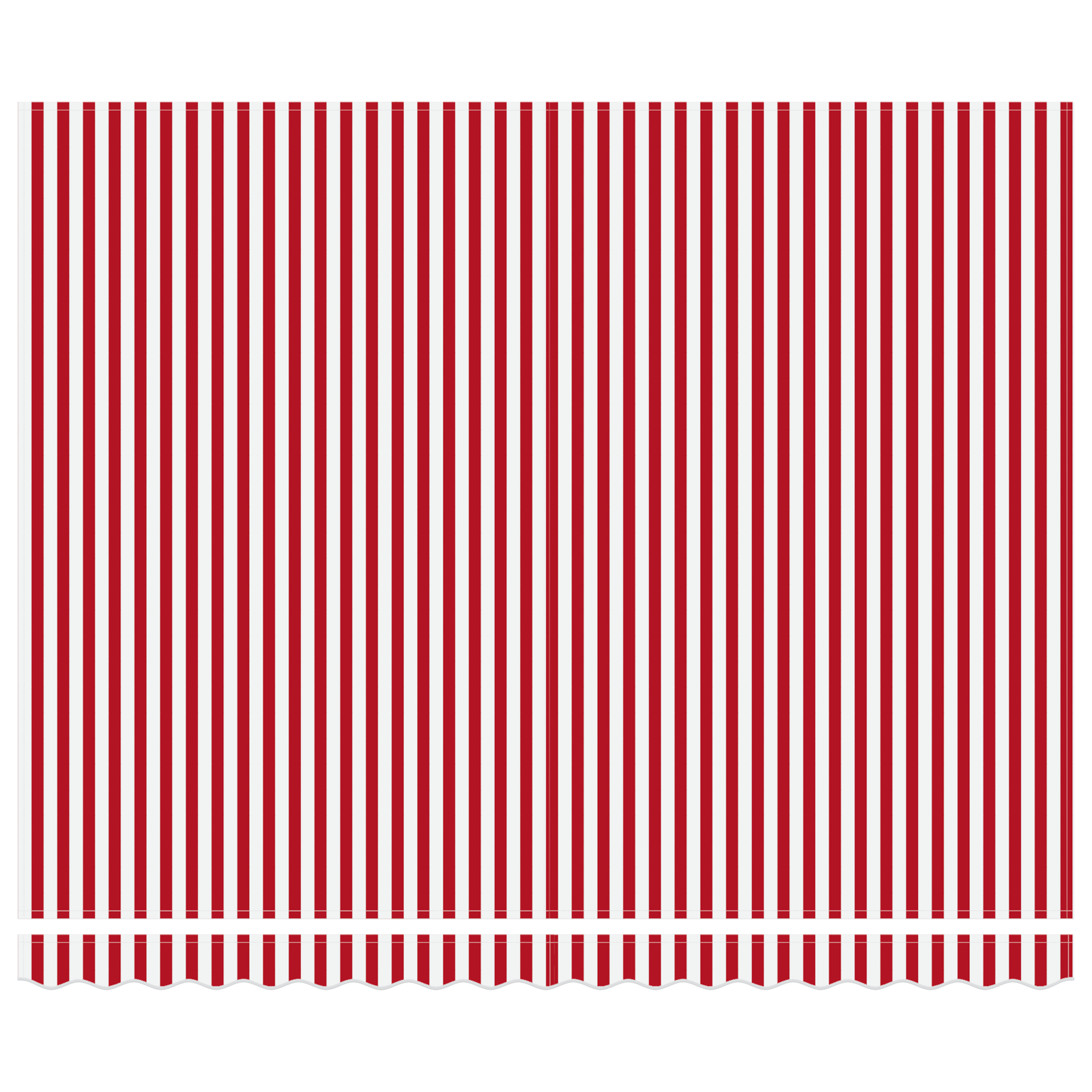 Marchiză Retractabilă Manuală cu LED și Dungi Roșii și Albe 400x300 cm GartenMobel Dekor