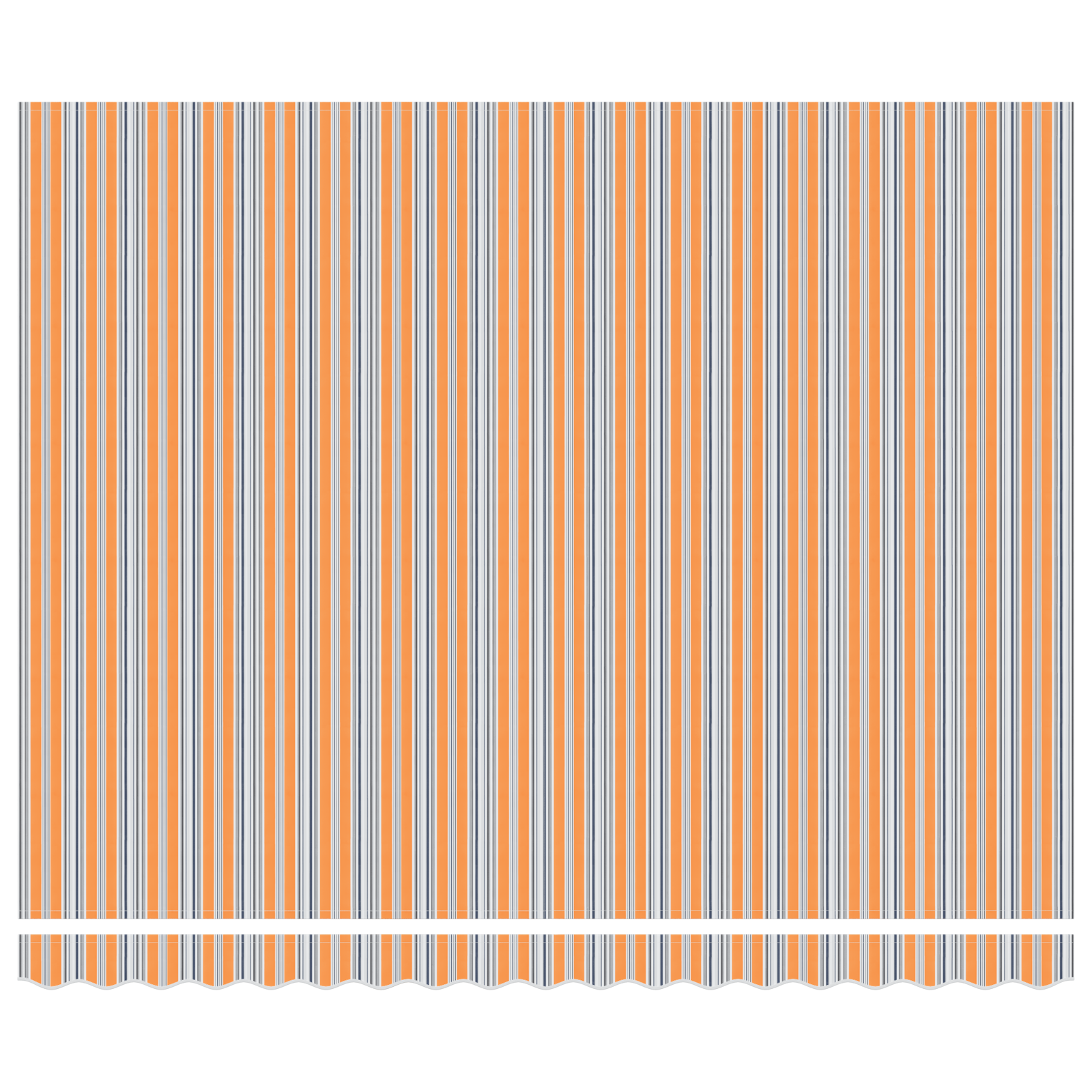 Marchiza manuală retractabilă cu LED, dungi multicolore 400x300 cm GartenMobel Dekor