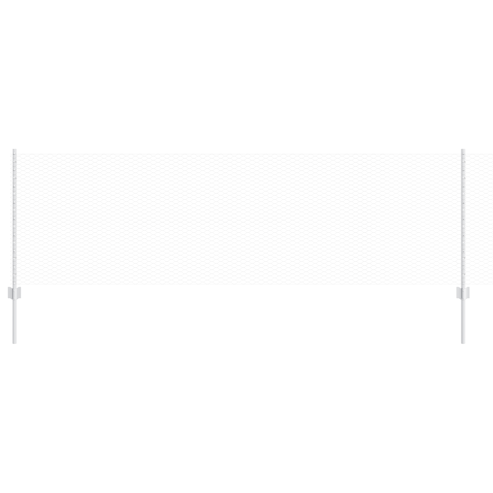 Posturi de gard 5 buc U-Channel 80 cm Oțel galvanizat GartenMobel Dekor