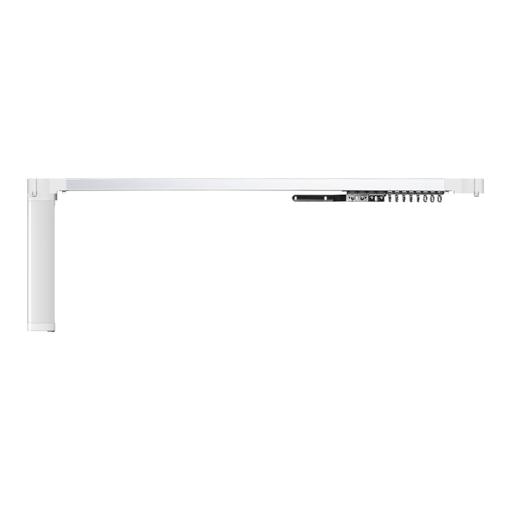 Set Motor LUXION + Sina Draperie cu Deschiere Tip Cortina, Lungime 2M, Control Telefon SmartElectro IntelligentHouse