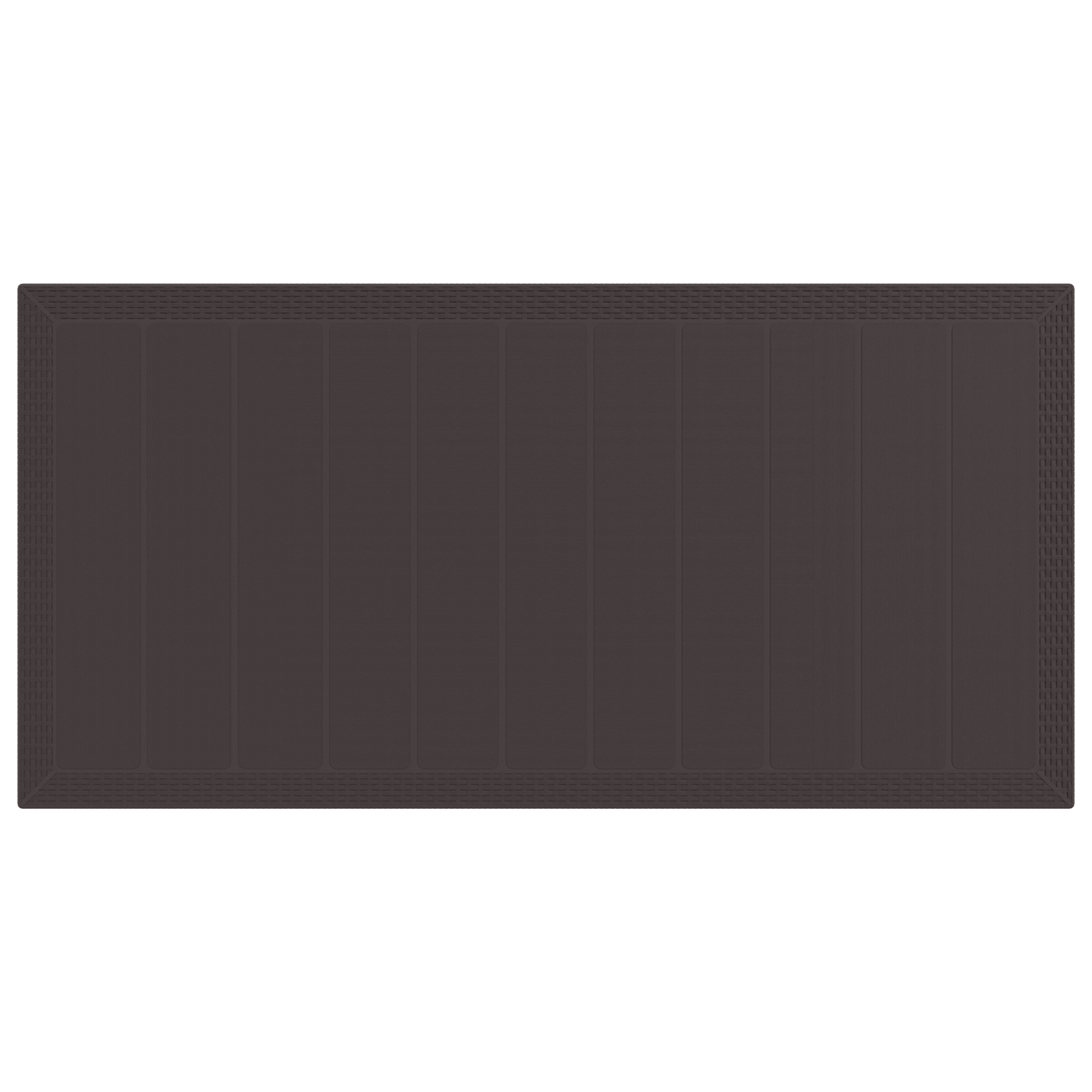 Set de Masă pentru Grădină cu Pernițe Maro Poliratan GartenMobel Dekor