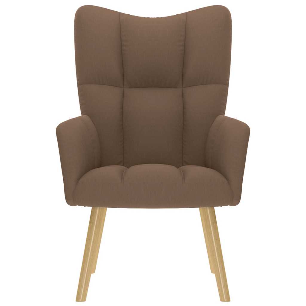 Scaun de relaxare, maro, material textil GartenMobel Dekor