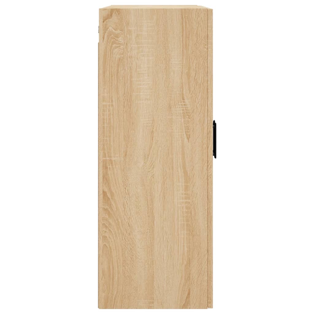 Dulap TV montat pe perete, stejar sonoma, 69,5x34x90 cm GartenMobel Dekor