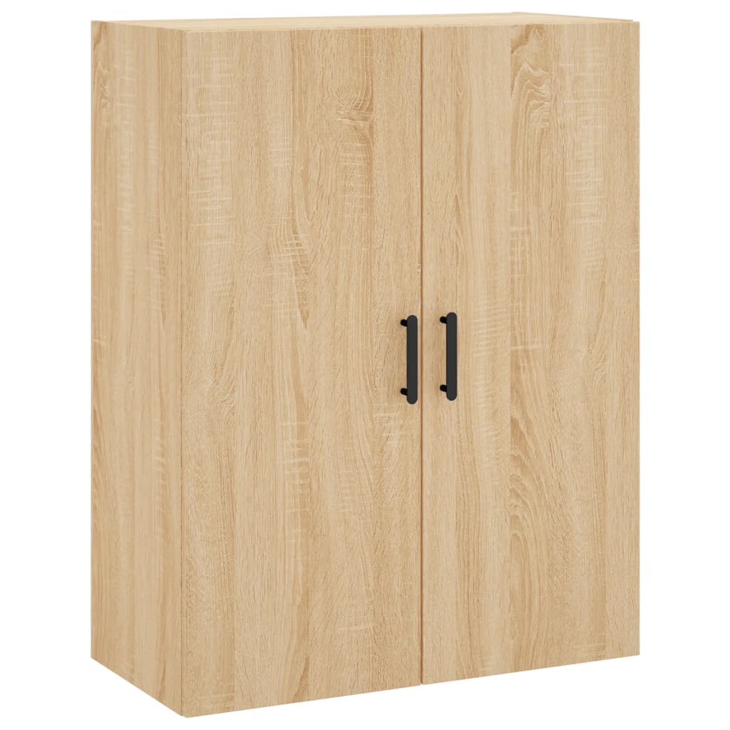 Dulap TV montat pe perete, stejar sonoma, 69,5x34x90 cm GartenMobel Dekor