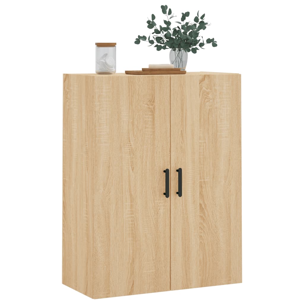 Dulap TV montat pe perete, stejar sonoma, 69,5x34x90 cm GartenMobel Dekor