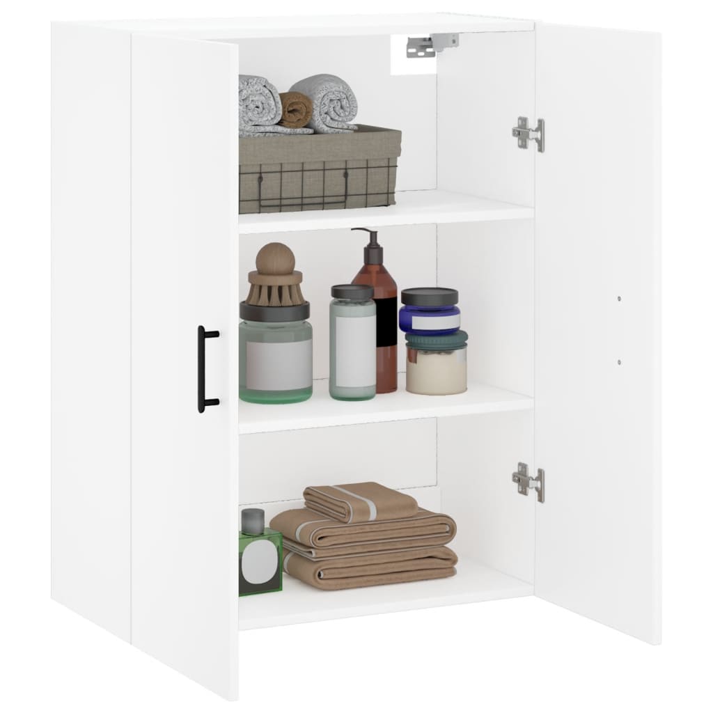 Dulap cu montaj pe perete, alb, 69,5x34x90 cm GartenMobel Dekor