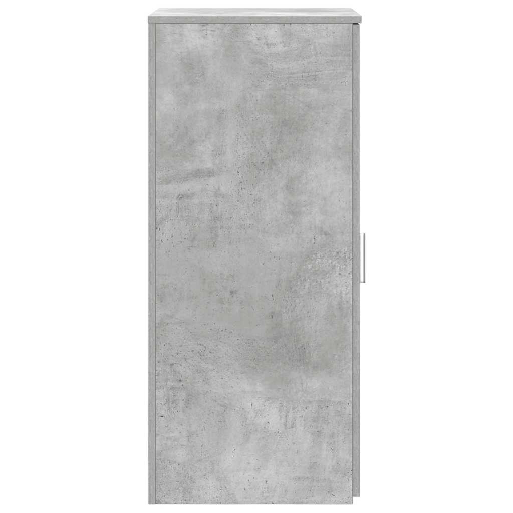 Dulap de depozitare, gri beton, 40x45x103,5 cm lemn prelucrat GartenMobel Dekor