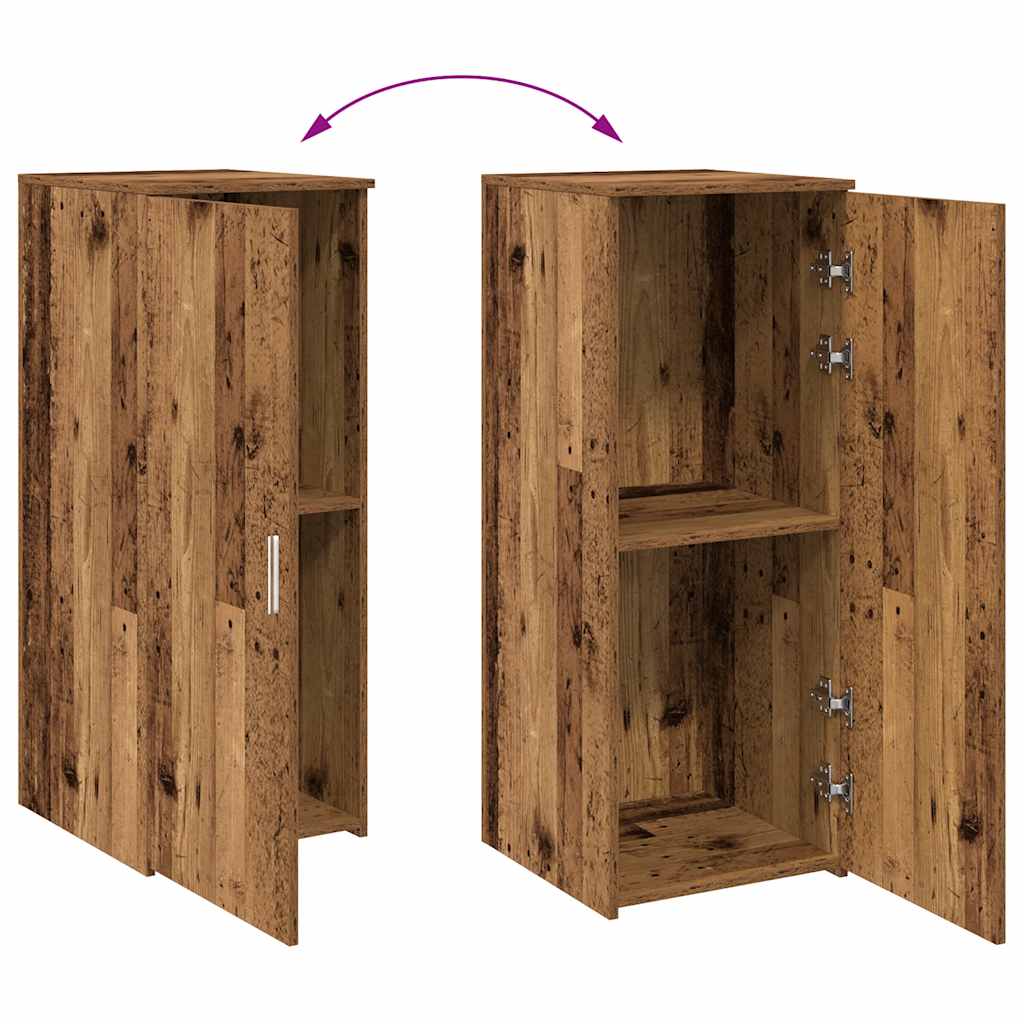 Dulap de depozitare din lemn vechi 40x45x103,5cm lemn prelucrat GartenMobel Dekor