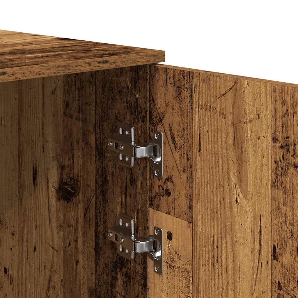Dulap de depozitare lemn vechi 50x45x103,5 cm lemn prelucrat GartenMobel Dekor