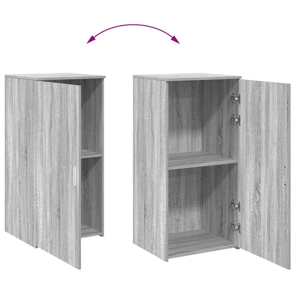Dulap de depozitare sonoma gri 50x45x103,5 cm lemn prelucrat GartenMobel Dekor