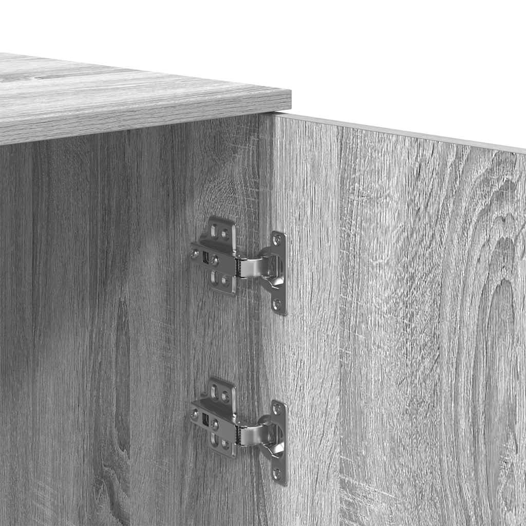 Dulap de depozitare sonoma gri 50x45x103,5 cm lemn prelucrat GartenMobel Dekor
