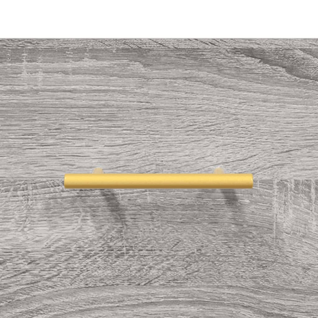 Dulap de perete, gri sonoma, 80x36,5x35 cm, lemn compozit GartenMobel Dekor