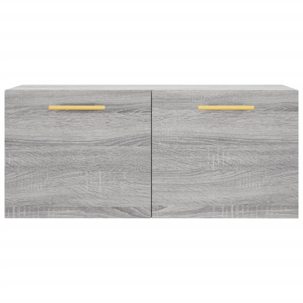 Dulap de perete, gri sonoma, 80x36,5x35 cm, lemn compozit GartenMobel Dekor