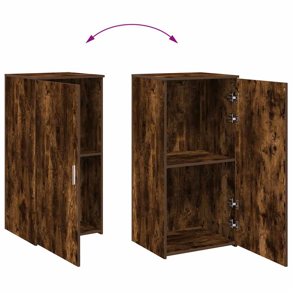 Dulap depozitare stejar fumuriu 50x45x103,5 cm lemn prelucrat GartenMobel Dekor