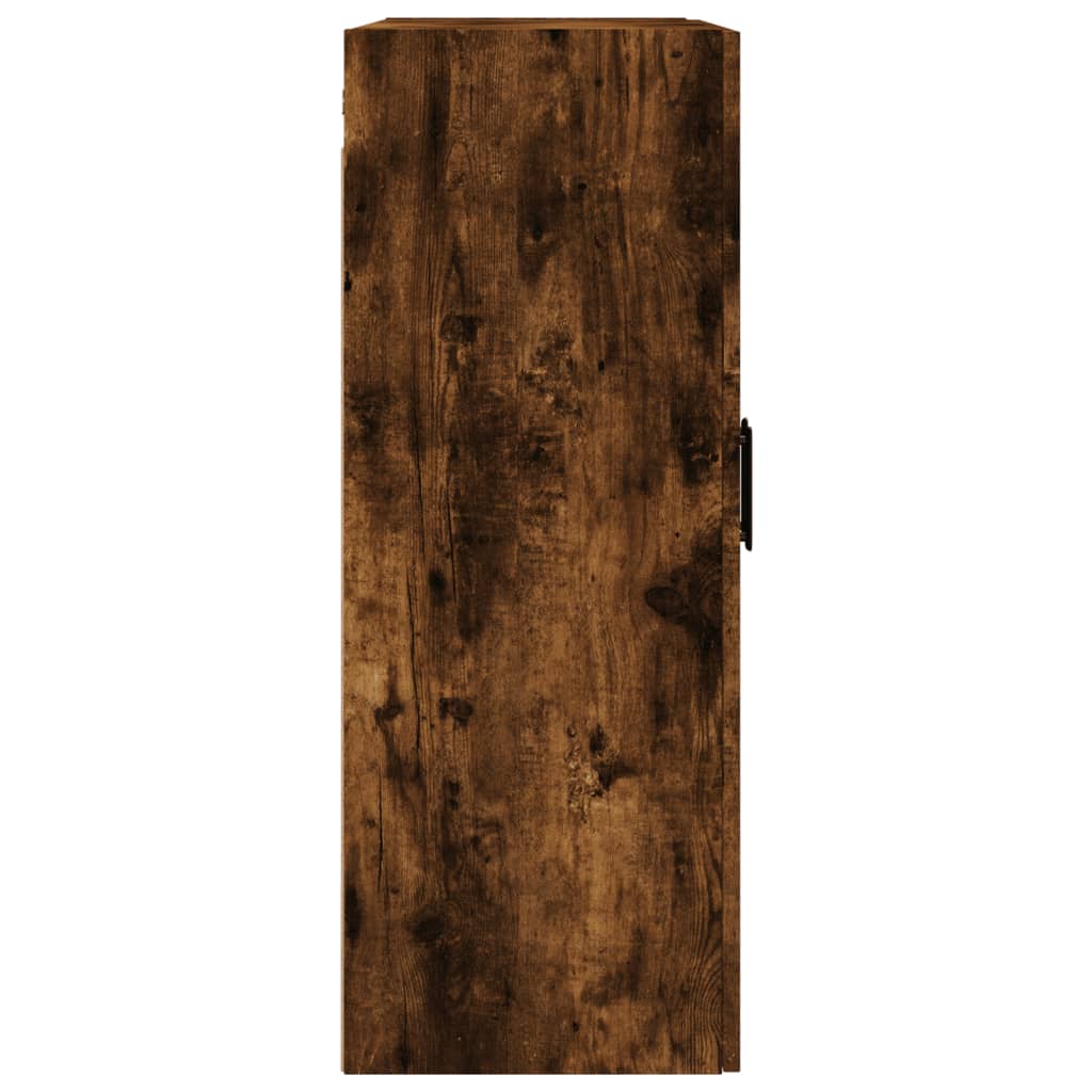 Dulap montat pe perete, stejar fumuriu, 69,5x34x90 cm GartenMobel Dekor