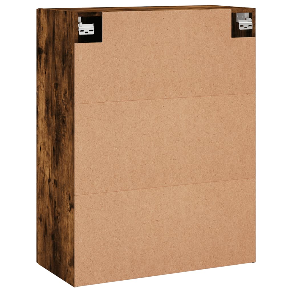 Dulap montat pe perete, stejar fumuriu, 69,5x34x90 cm GartenMobel Dekor