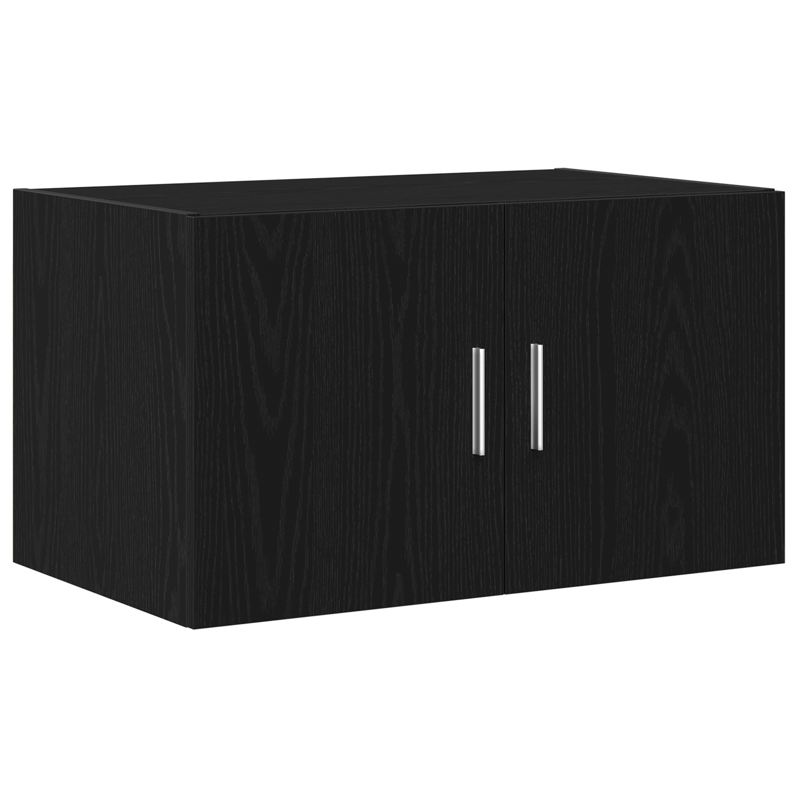 Şifonier  Negru Stejar 70x42,5x40 cm Lemn prelucrat GartenMobel Dekor