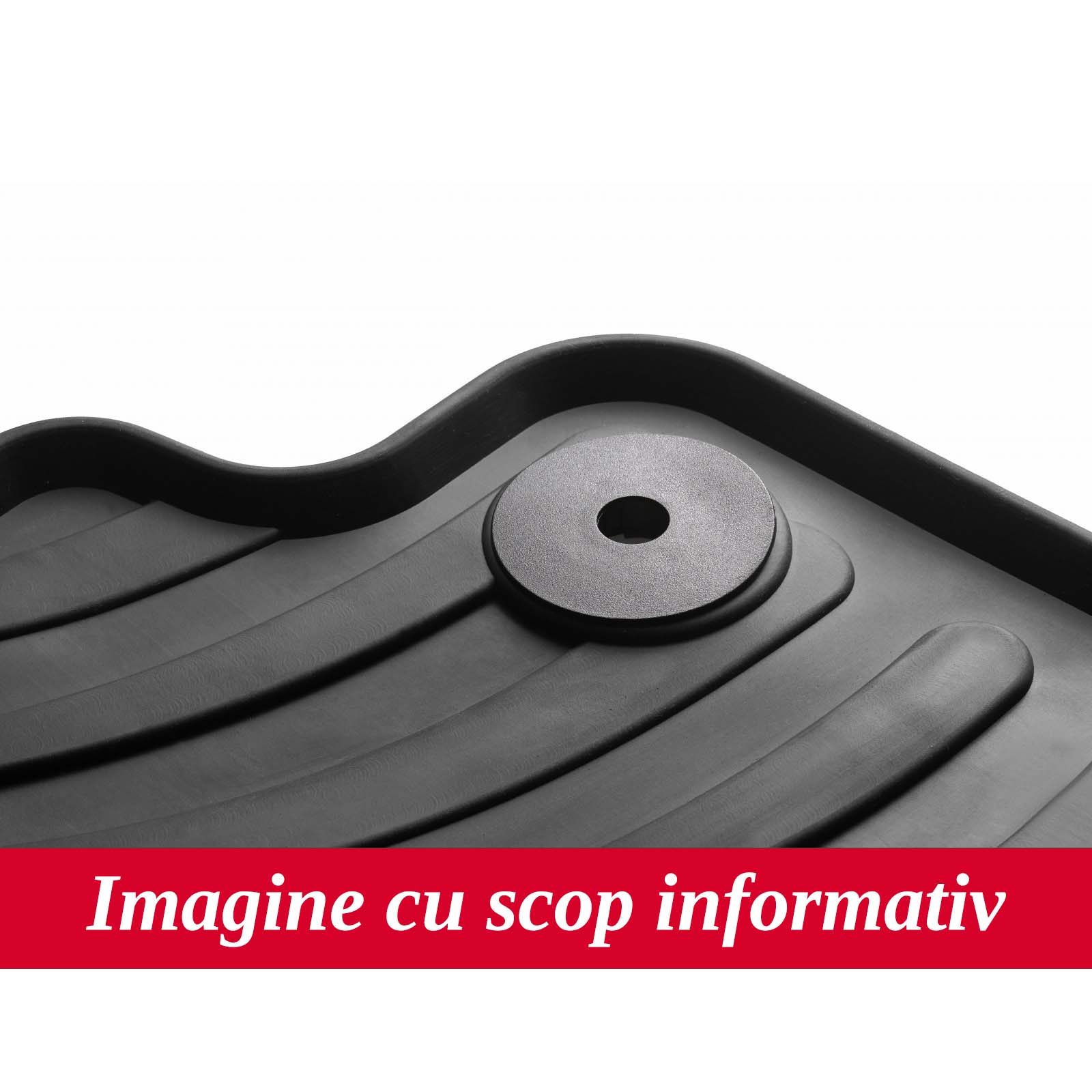 Set covorase auto din cauciuc Vw Passat 2010-2014, Passat CC 2008-2012, Negru, Gledring, 4 buc. AutoDrive ProParts