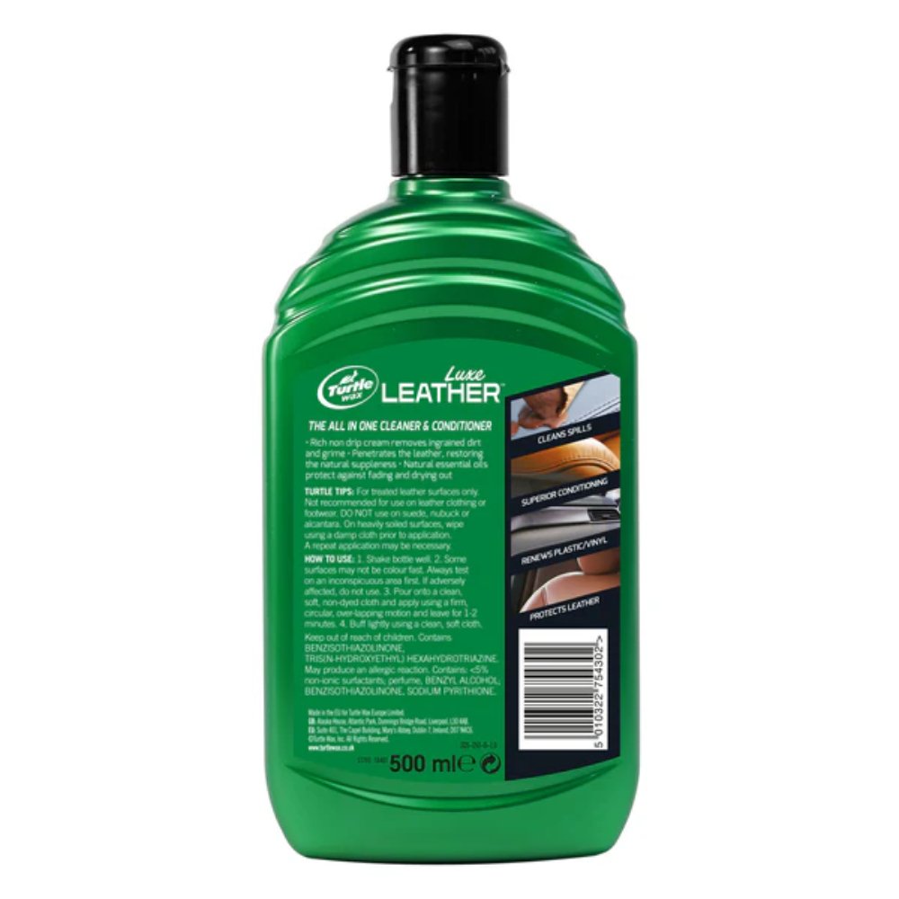 Solutie reconditionare si curatare piele Turtle Wax previne crapaturile si dezhidratarea pielii, 500 ml , TW52869 AutoDrive ProParts