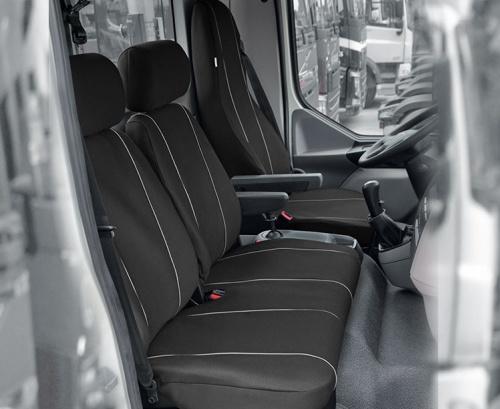 Set huse scaune auto Kegel Tailor Made pentru DAF LF T1 + T2, set huse scaun camion 3 locuri AutoDrive ProParts
