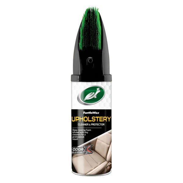 Spray curatare si intretinere tapiterie cu perie Turtle Wax Power Out Upholstery 400ml AutoDrive ProParts