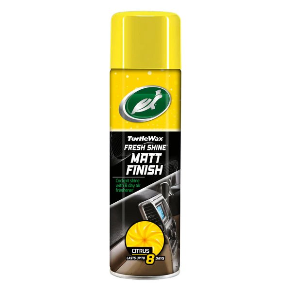 Spray curatat bord Turtle Wax Fresh Shine Matt 500ml pt. elemente plastic , cu parfum de lunga durata AutoDrive ProParts